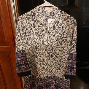 Charming Charlie’s free flowing tunic NWT